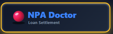 NPA Doctor Stressed Assets Loan Resolution Consultancy